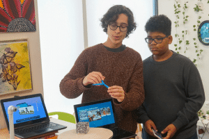 photo of students in class