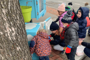 photo of young students at school