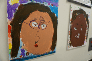 photo of school artwork