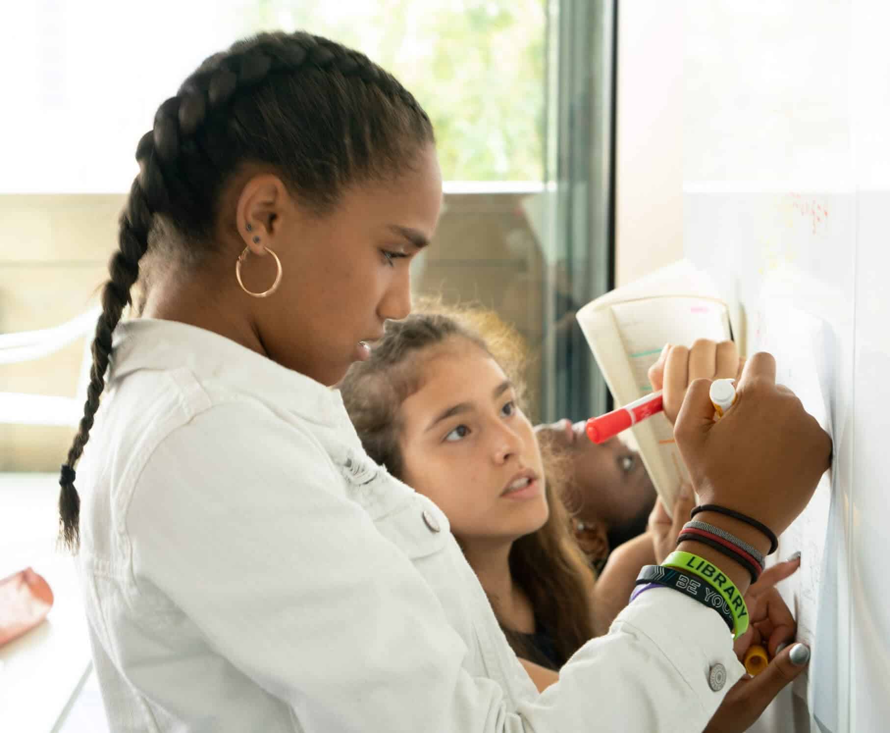 photo of students doing competency assessment