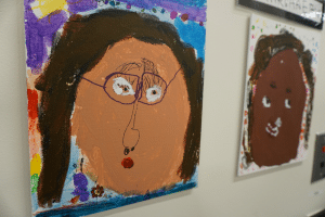 photo of school artwork
